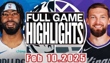 Dallas Mavericks vs Sacramento Kings Full  Game Highlights Feb 10,2025 NBA Season 2024-25