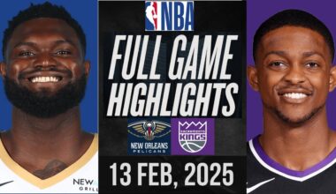 🔴 LIVE: SACRAMENTO KINGS vs NEW ORLEANS PELICANS | NBA Live  Highlights | Full Game Today FEB,2025