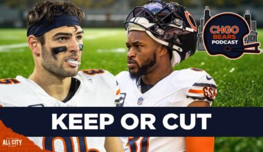 KEEP OR CUT: Which Chicago Bears are on the roster bubble? | CHGO Bears Podcast