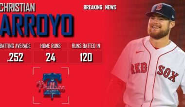 𝐁𝐑𝐄𝐀𝐊𝐈𝐍𝐆 𝐍𝐄𝐖𝐒: Christian Arroyo Signs Deal With Philadelphia Phillies | 2024 MLB Offseason