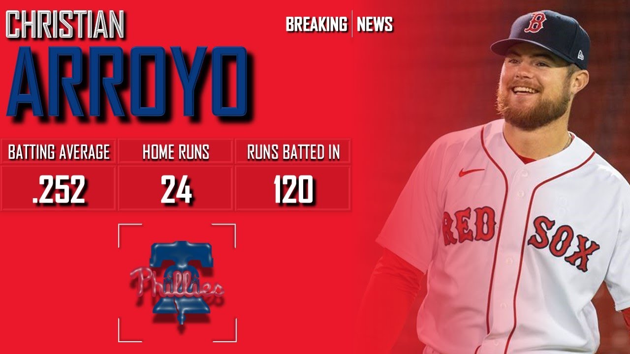 𝐁𝐑𝐄𝐀𝐊𝐈𝐍𝐆 𝐍𝐄𝐖𝐒: Christian Arroyo Signs Deal With Philadelphia Phillies | 2024 MLB Offseason