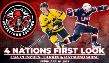 DYLAN LARKIN & LUCAS RAYMOND SHINE AT THE 4 NATIONS FACE-OFF | TEAM USA CLINCHES FINALS