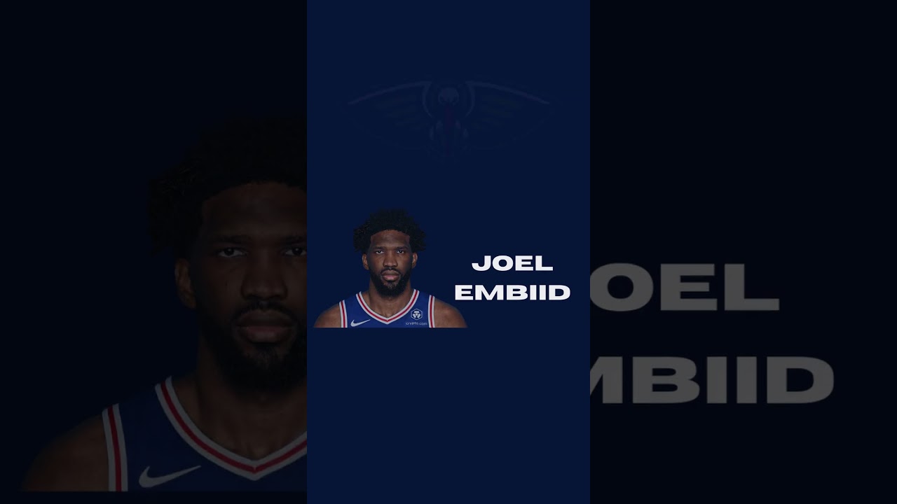 TRADING Joel Embiid To The New Orleans Pelicans! #nba #basketball #viral