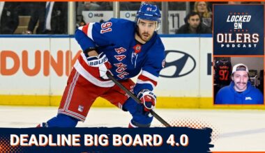Edmonton Oilers trade deadline big board 4.0