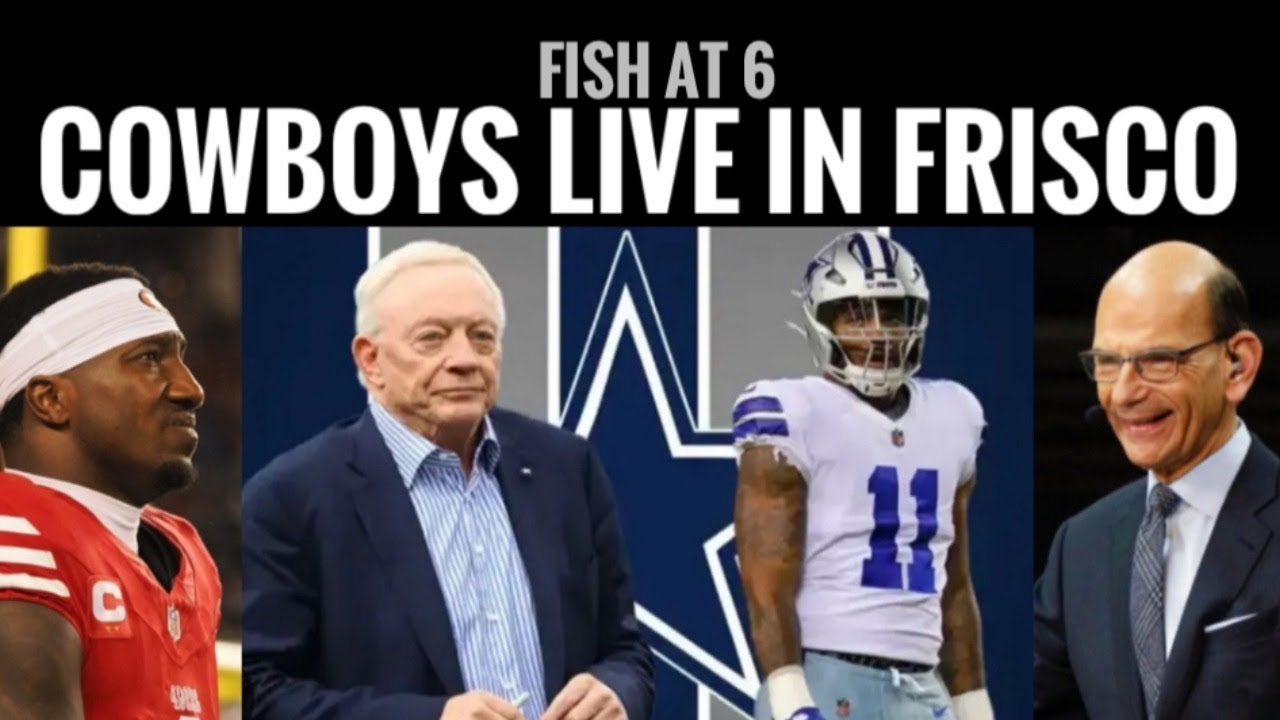 #DallasCowboys Fish at 6: Micah 'Dogs' Jerry, Deebo with No Trade, Feinbaum vs. Schotty