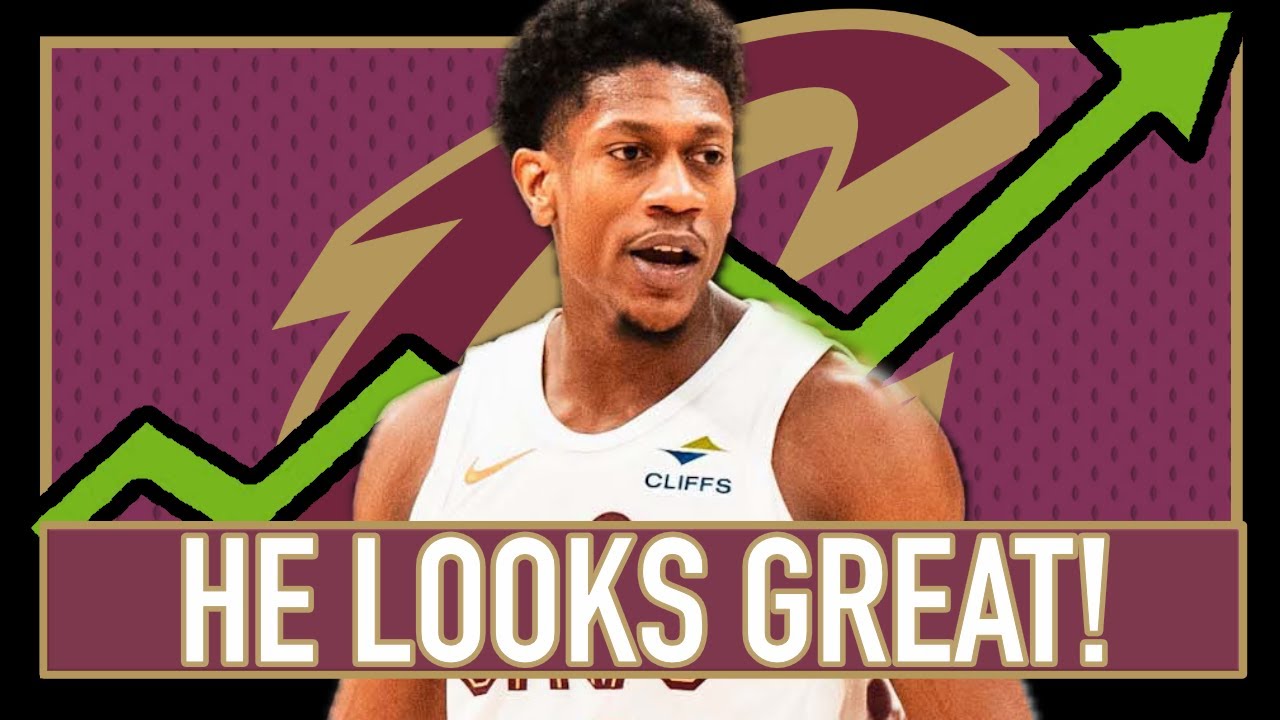 DEANDRE HUNTER LOOKS REAL GOOD IN WINE & GOLD