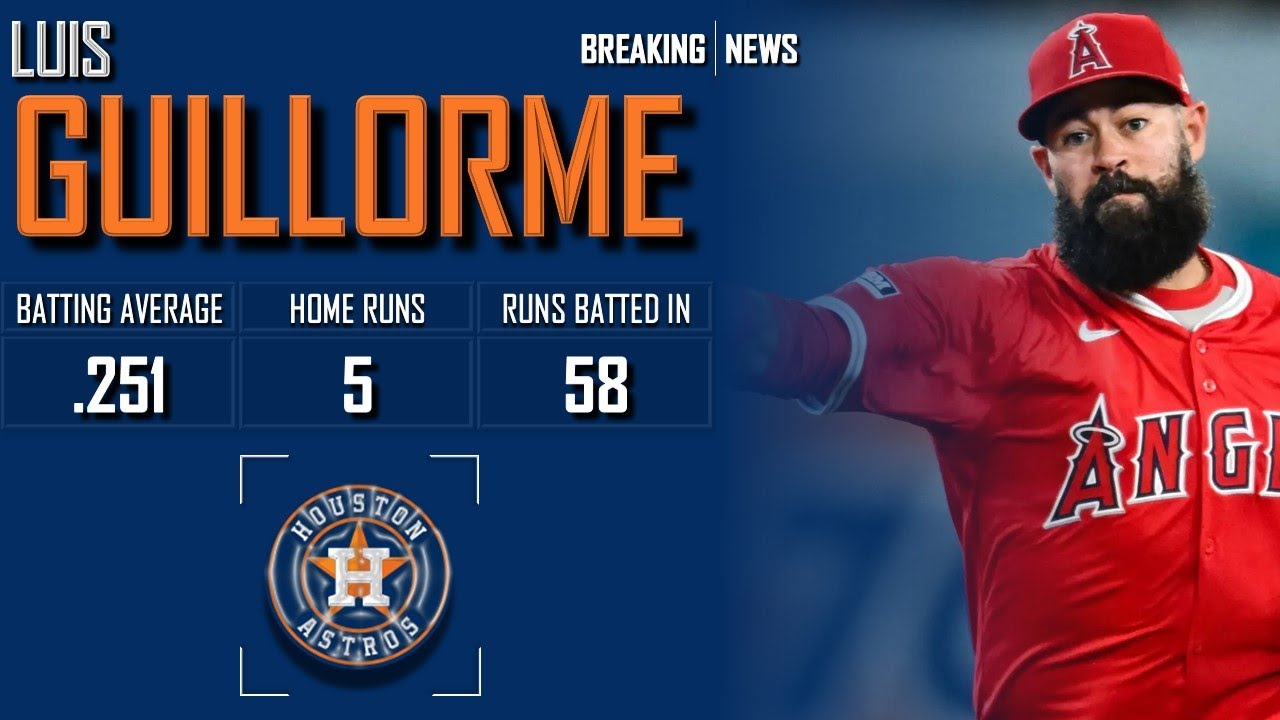 𝐁𝐑𝐄𝐀𝐊𝐈𝐍𝐆 𝐍𝐄𝐖𝐒: Houston Astros Sign Luis Guillorme To Minor League Deal | 2024 MLB Offseason