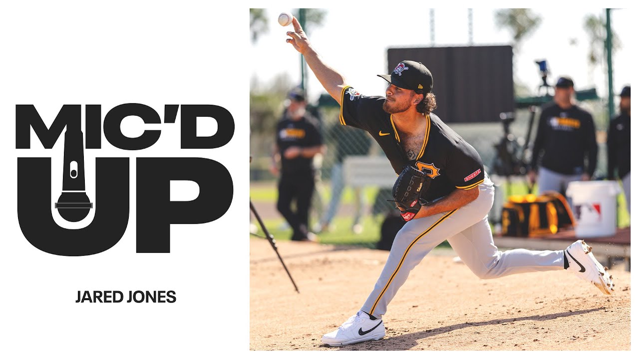 Mic'd Up with Jared Jones at Spring Training | Pittsburgh Pirates