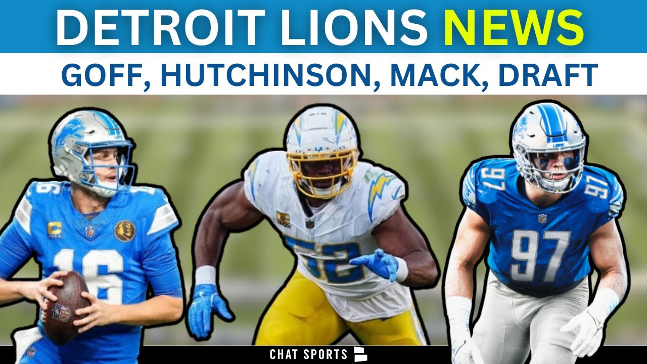 GOOD News For Detroit Lions, Aidan Hutchinson Running, John Morton Speaks + Carlton Davis