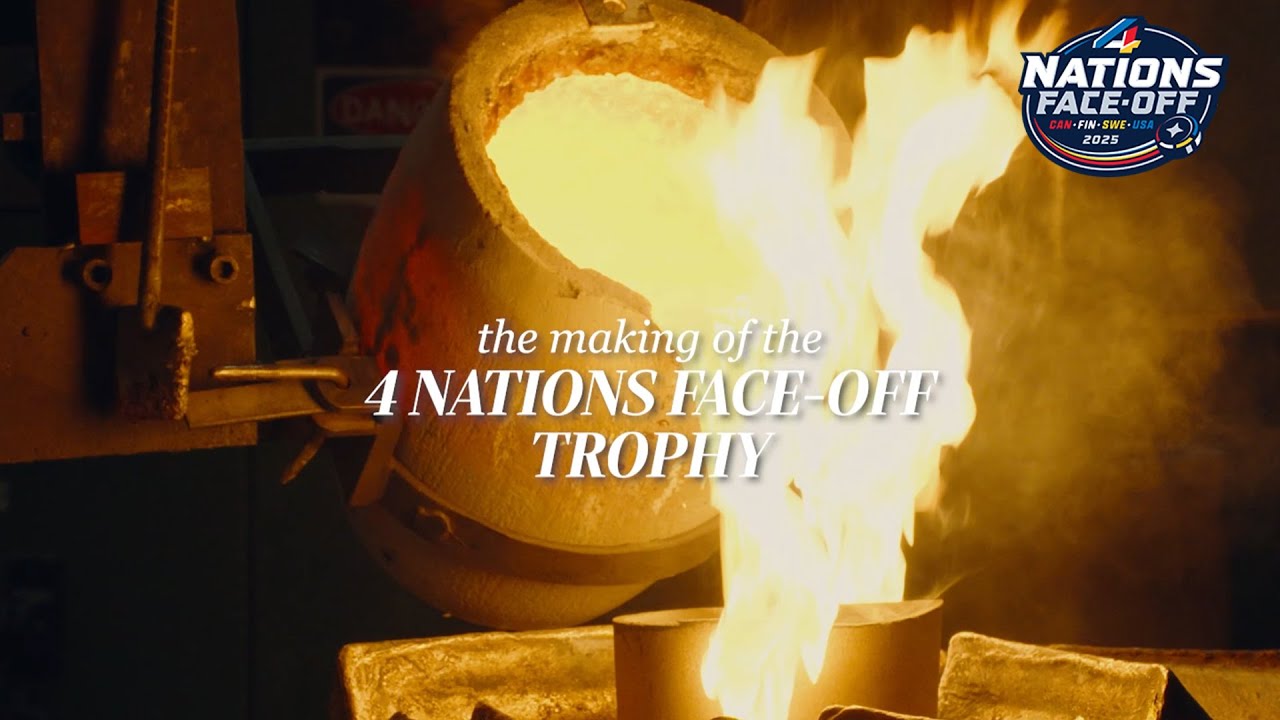 The NHL Presents: The Making of the 4 Nations Face-Off Trophy
