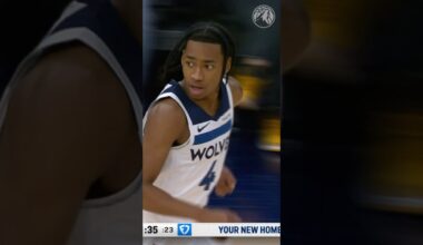 ROB GETTING SHIFTY 🥶 | #nba #minnesota #timberwolves