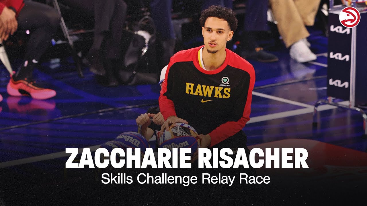 Zaccharie Risacher's Skills Challenge Relay Race