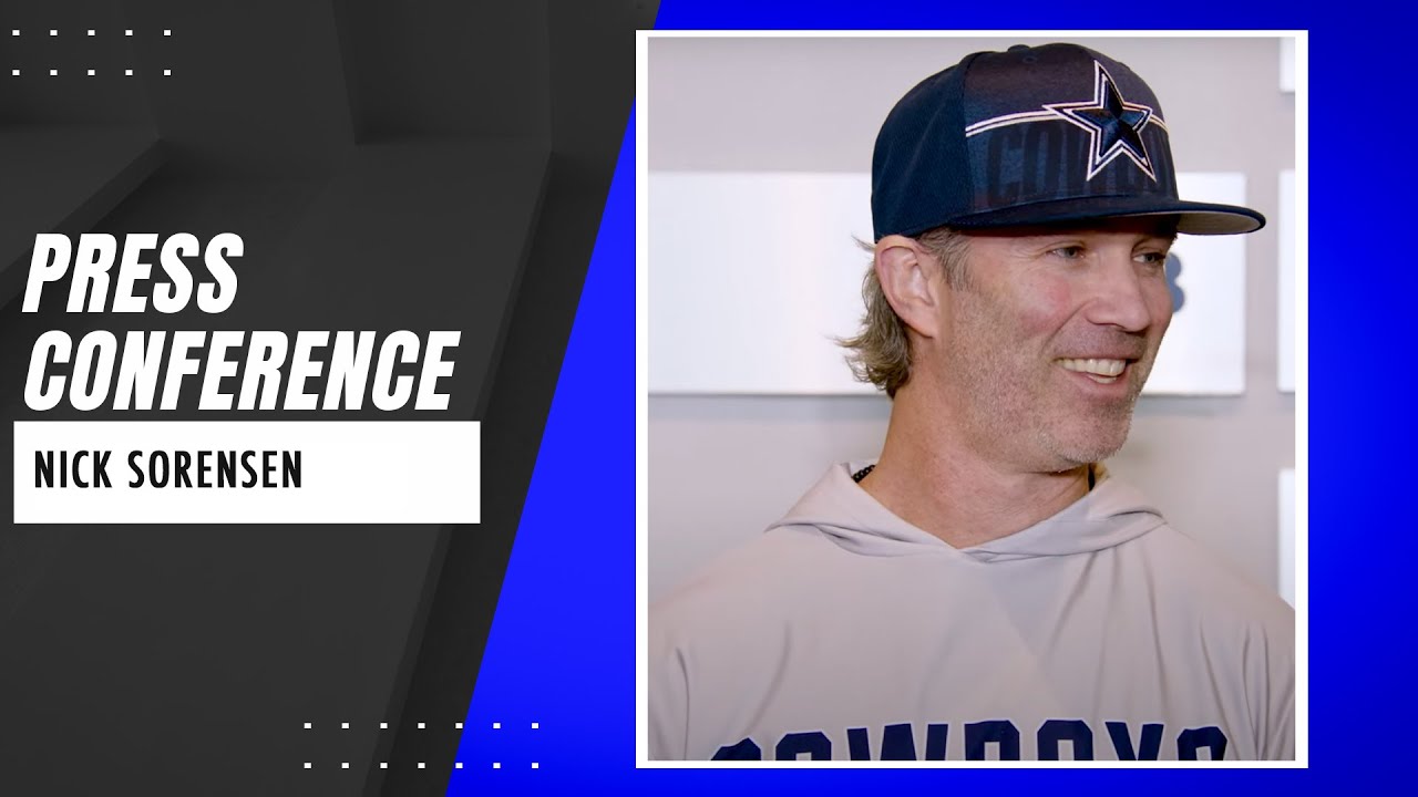 Nick Sorensen: Fired Up to be Here | Dallas Cowboys 2025