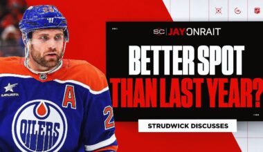 Where are Oilers at right now compared to last season?