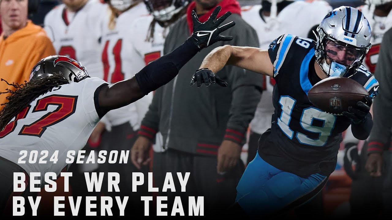 Every Team's Best Play by a Wide Receiver of 2024