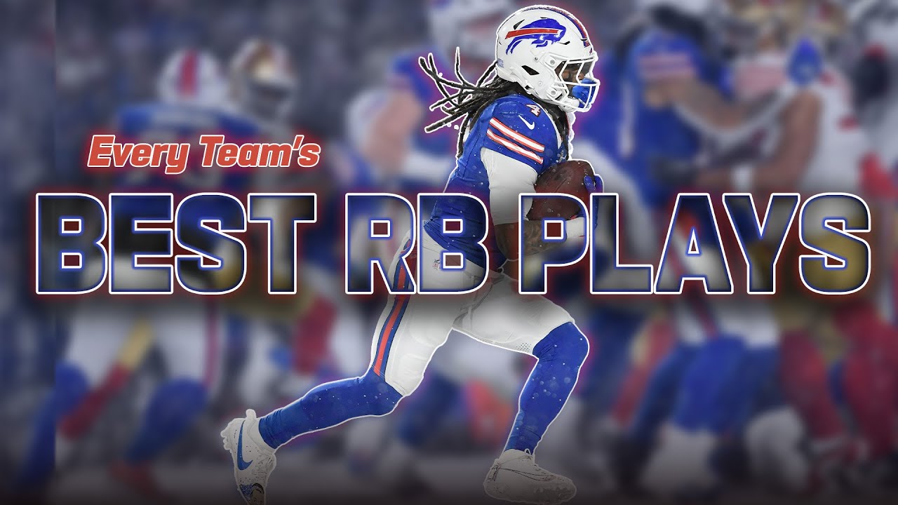 Every Team's BEST PLAY by a running back of the 2024 NFL Season