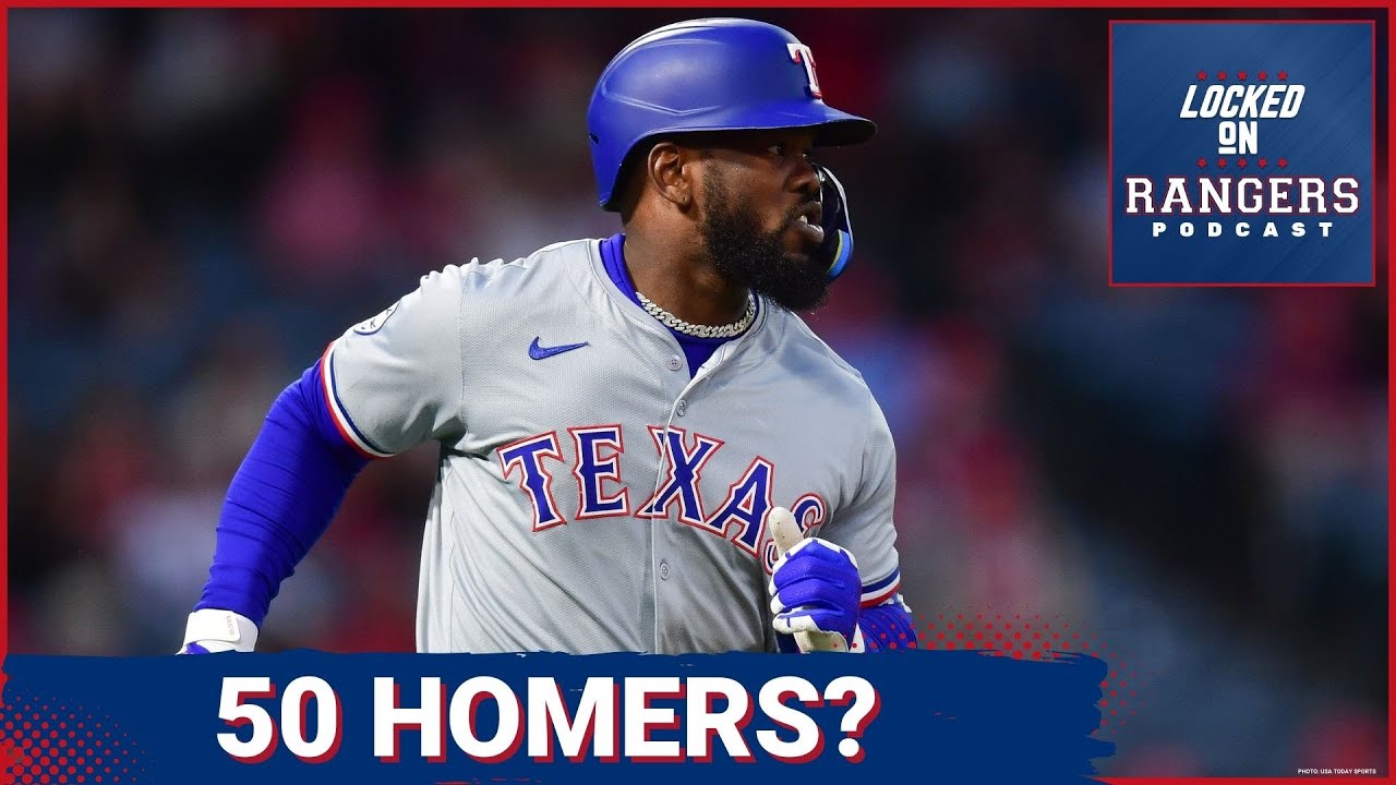 Texas Rangers' OF Adolis Garcia sets sights on 50 homer season + spring training bingo card