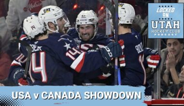 Four Naitons Showdown: USA vs Canada + Today's Trade Target Finale for the Utah Hockey Club!