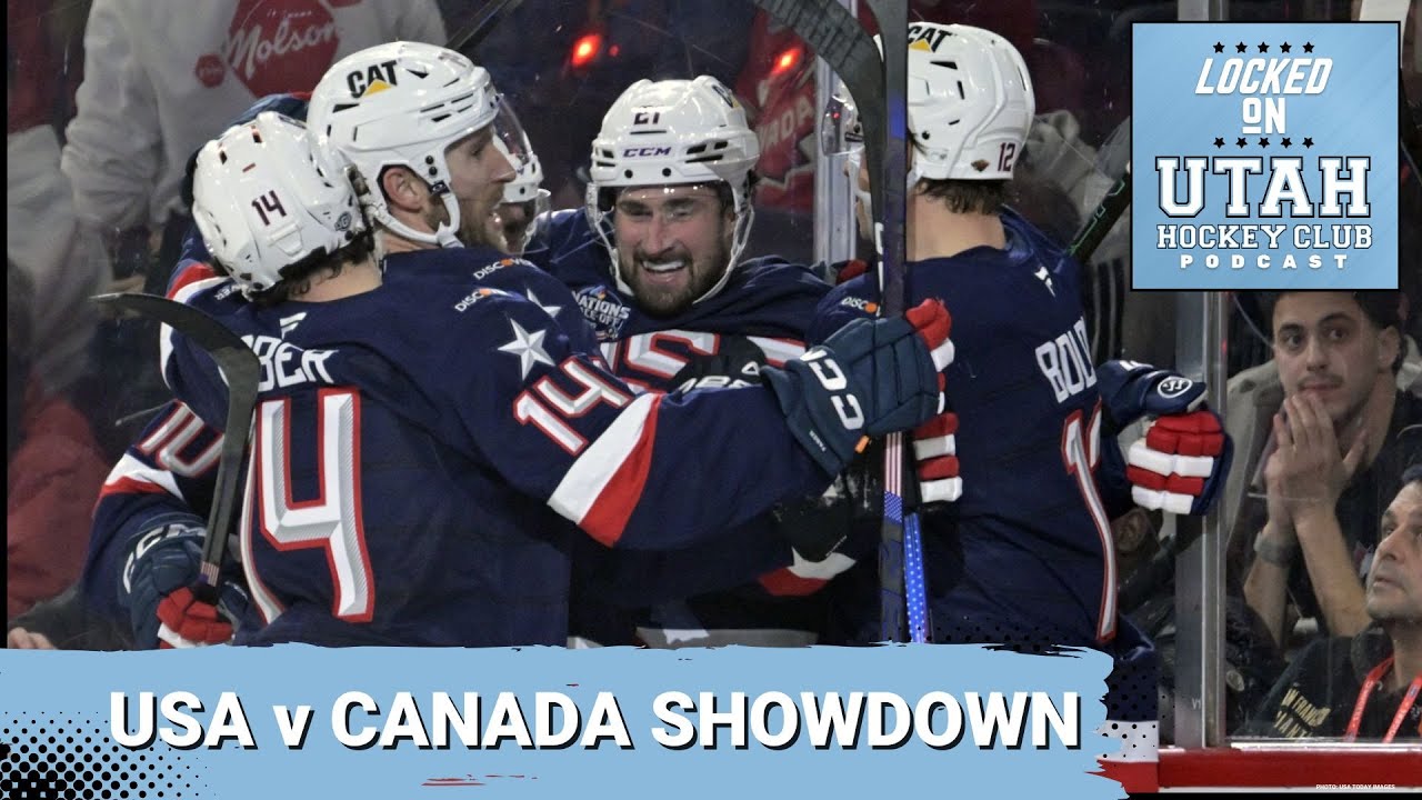 Four Naitons Showdown: USA vs Canada + Today's Trade Target Finale for the Utah Hockey Club!