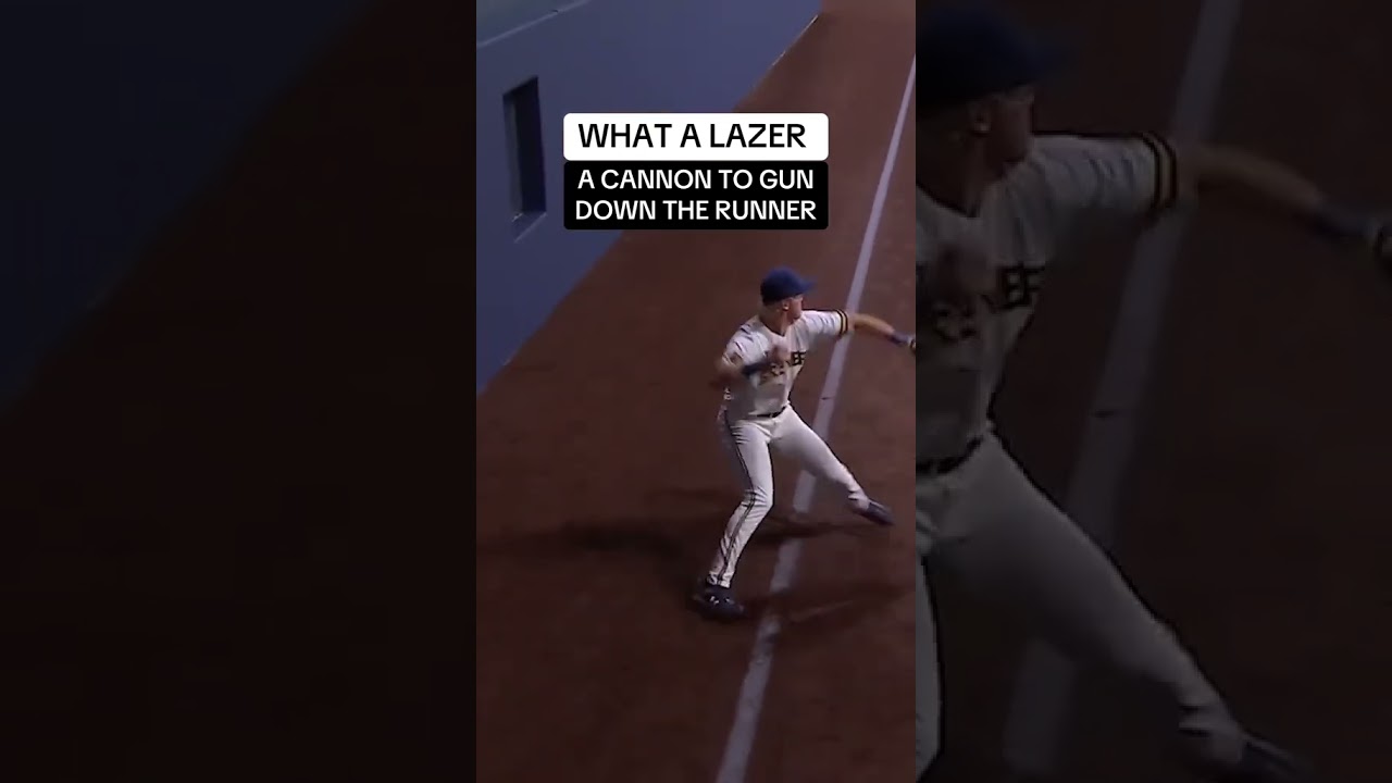 Joey Wiemer threw a dart to get the runner out at second 🎯