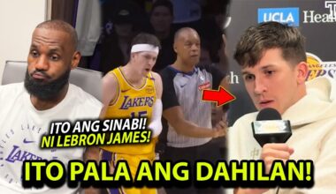 Ito ang reaksyon ni "Lebron James sa naging laban"  ng lakers kontra sa hornets!