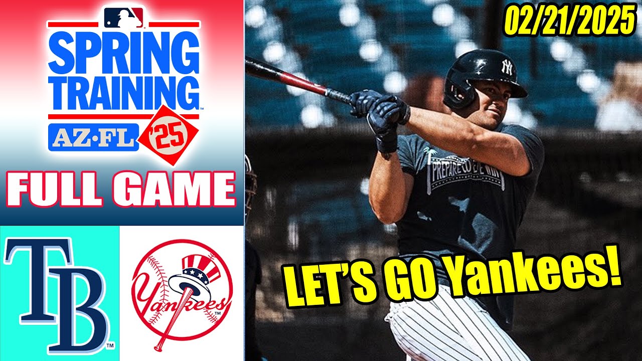 New York Yankees vs Tampa Bay Rays Game Highlights | MLB Highlights 2025