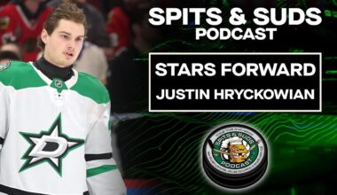 Catching Up With Dallas Stars Forward Justin Hryckowian | Spits & Suds