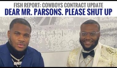 Fish for Breakfast | Cowboys Contract Update | 'Dear Mr. Parsons, Please Shut Up!'