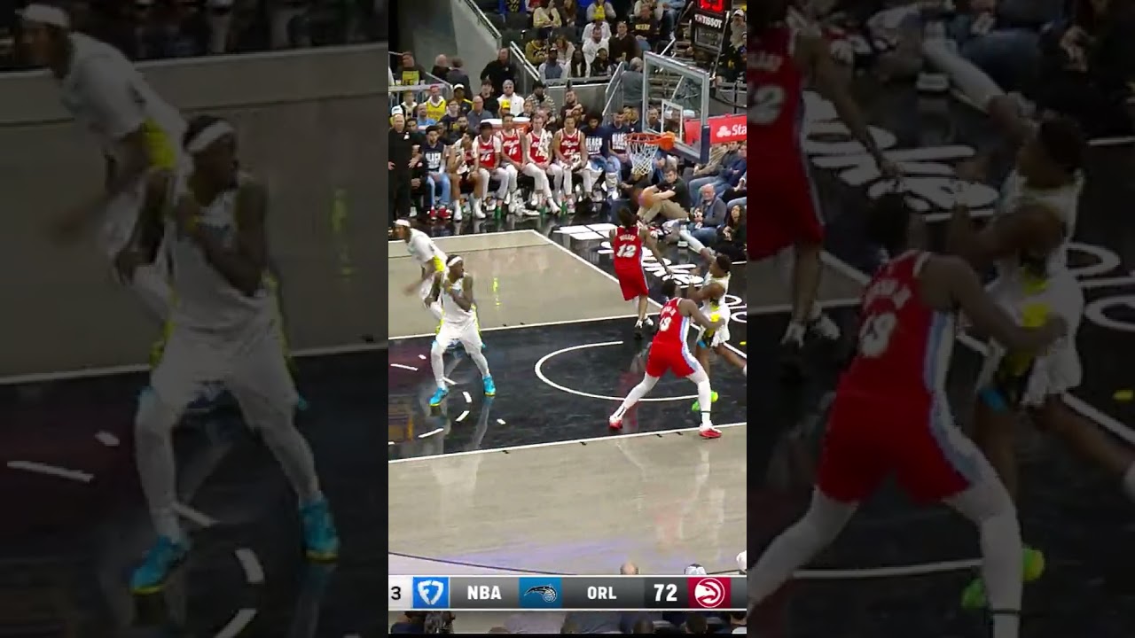 Bennedict Mathurin Hits Tyrese Haliburton in Transition for Slam vs. Grizzlies‼️ | Indiana Pacers