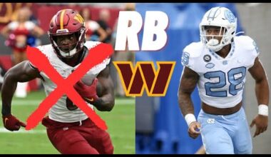 Commanders Insider Says They Could Make BIG Move At Running Back: BROB Gone?