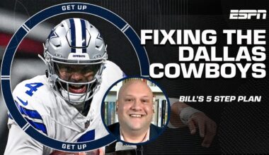 5 STEP PLAN TO FIX THE COWBOYS 📈 Re-signing Micah Parsons, Dak Prescott's contract & MORE | Get Up