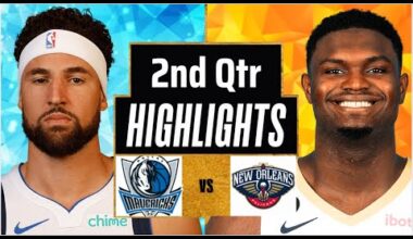 Dallas Mavericks vs New Orleans Pelicans Full Highlights 2nd Qtr | Feb 21 | 2025 NBA Highlights
