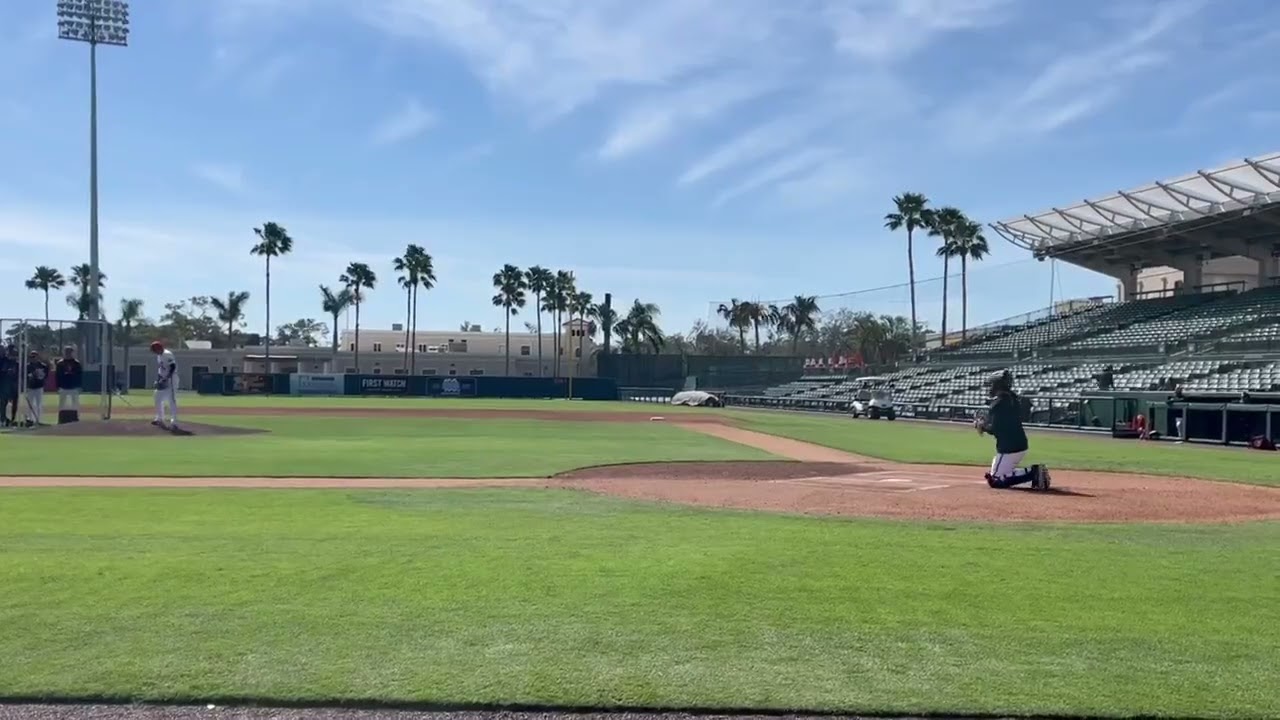 Tomoyuki Sugano Throws Bullpen Session with Baltimore Orioles! (2025 MLB Spring Training)