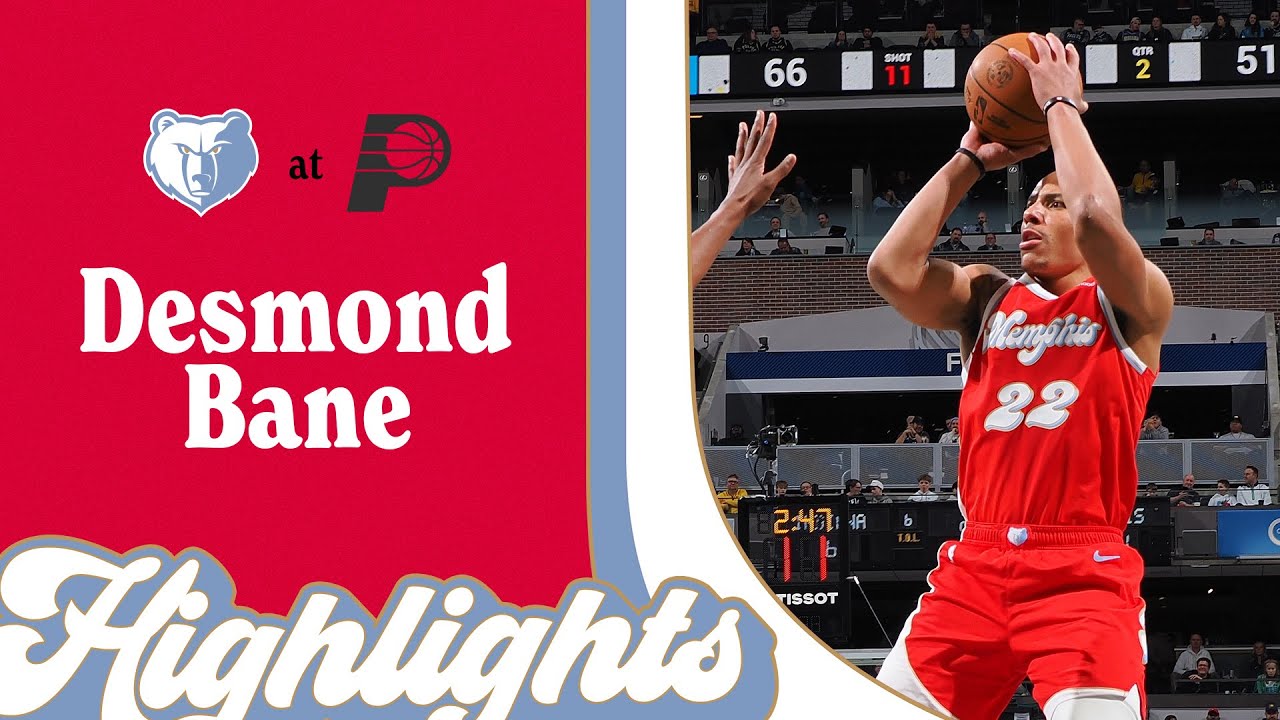 Desmond Bane Highlights vs. Indiana Pacers