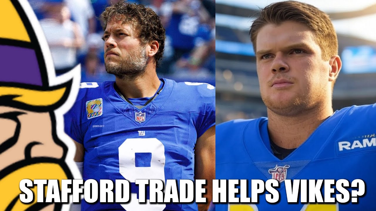 Why a Matthew Stafford Trade HELPS the Minnesota Vikings 👀👀👀