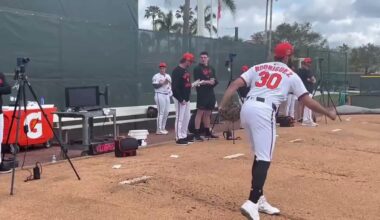 Grayson Rodriguez Throws Bullpen Session with Baltimore Orioles! (2025 MLB Spring Training)