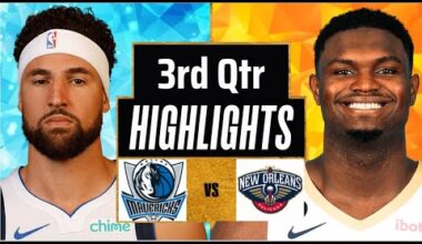 Dallas Mavericks vs New Orleans Pelicans Full Highlights 3rd Qtr | Feb 21 | 2025 NBA Highlights