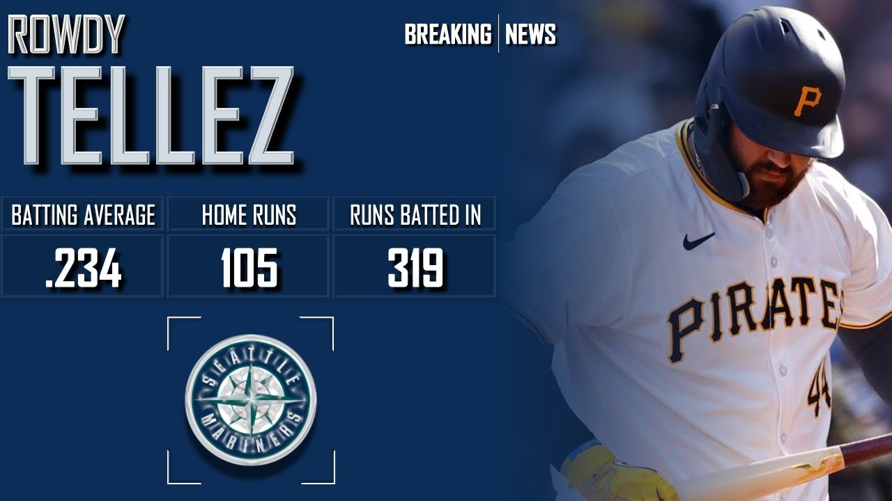 𝐁𝐑𝐄𝐀𝐊𝐈𝐍𝐆 𝐍𝐄𝐖𝐒: Seattle Mariners, Rowdy Tellez Agree To Minor League Deal | 2024 MLB Offseason