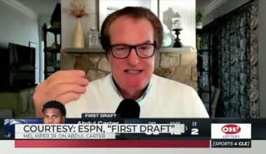 Mel Kiper Analyzes Browns Draft Prospect Abdul Carter - Sports4CLE, 1/30/25