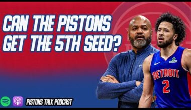 Detroit Pistons Can Get The 5th Seed? | Eric Vincent Joins Pistons Talk Podcast