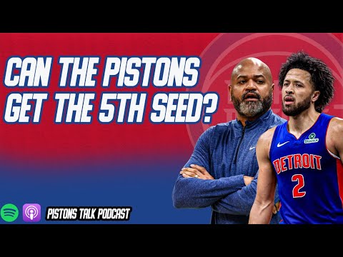 Detroit Pistons Can Get The 5th Seed? | Eric Vincent Joins Pistons Talk Podcast