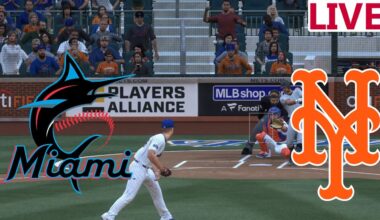 🔴LIVE 🔴Miami Marlins vs New york Mets/ spring Training 2025/ Mlb Evivo/MLB THE SHOW