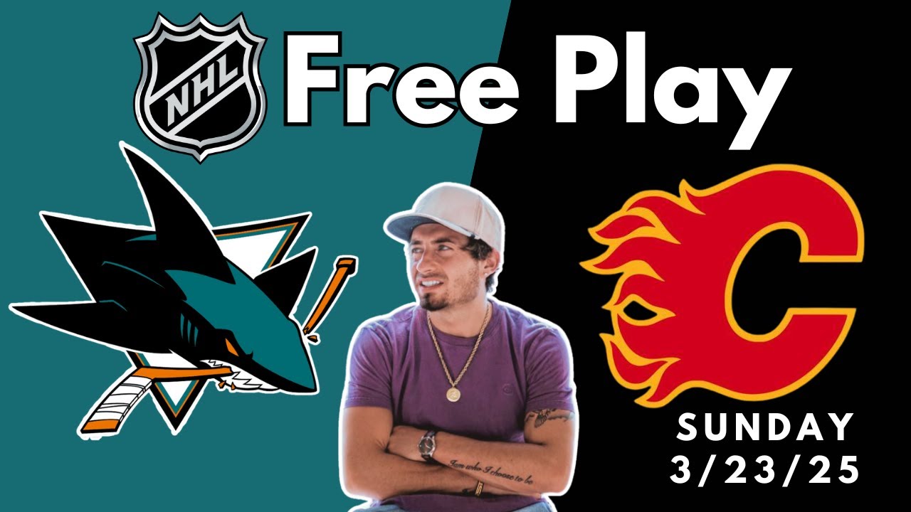 NHL Pick - San Jose Sharks vs Calgary Flames Prediction, 2/23/2025 Best Bets, Odds & Betting Tips