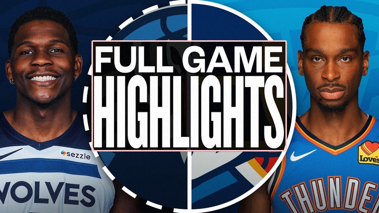 Minnesota Timberwolves VS Oklahoma City Thunder Full Game Highlights Feb 22,2025 NBA Season 2024-25