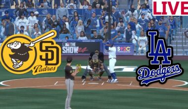 🔴LIVE 🔴San Diego Padres VS Los Angeles Dodgers /Baseball spring Training / Mlb vivo/MLB THE SHOW