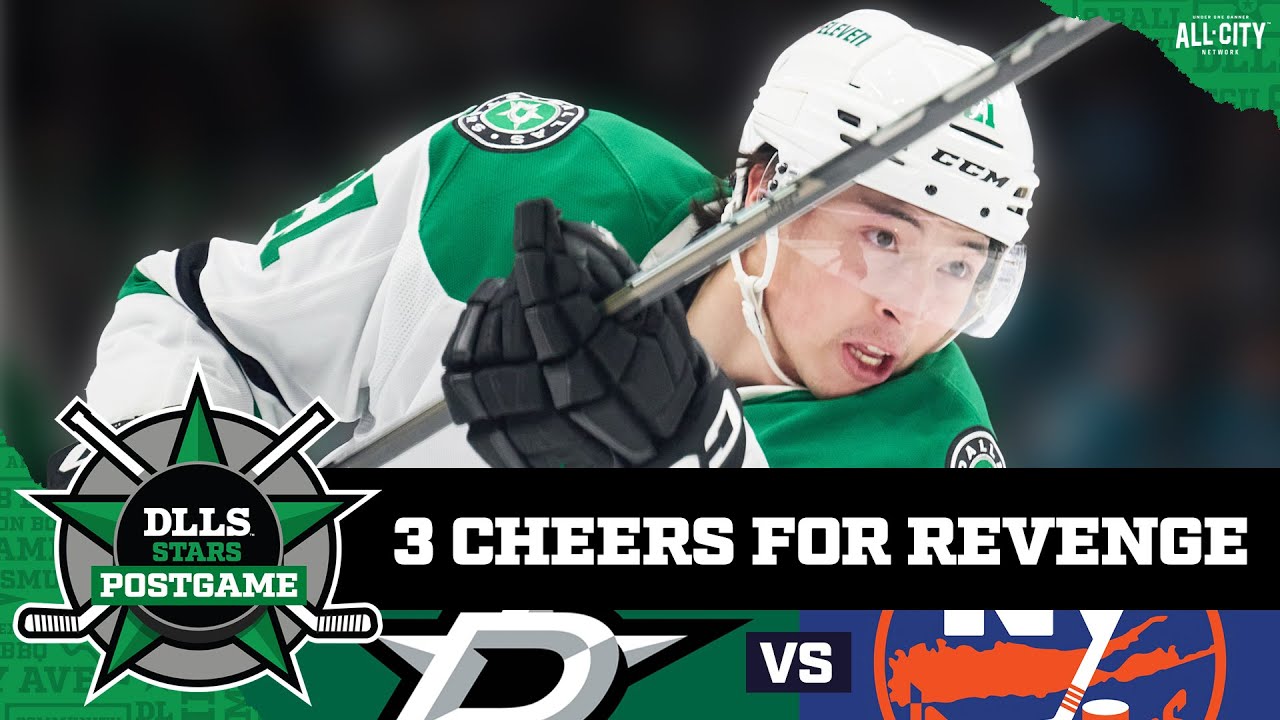 Robertson Hat Trick Leads Stars to Victory Over Islanders | DLLS STARS POSTGAME