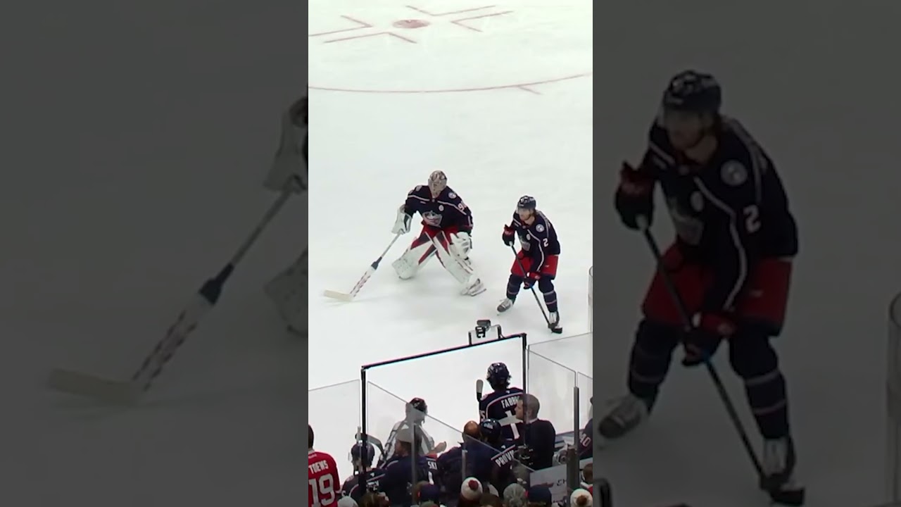 Elvis Merzlikins has HOPS 🐇