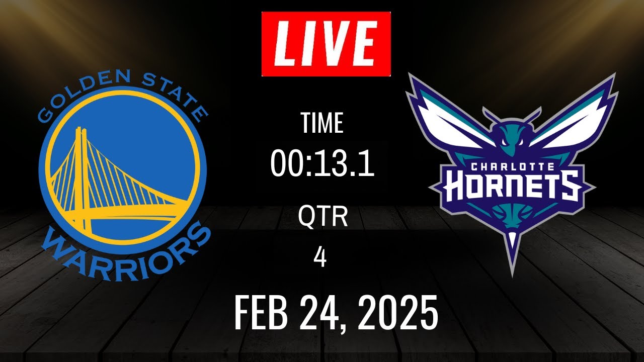 NBA LIVE! Charlotte Hornets vs Golden State Warriors February 24, 2025 Warriors vs Hornets I 2K Live