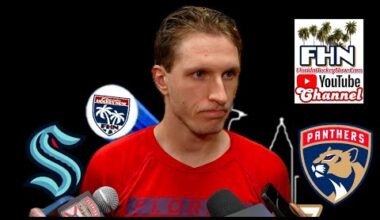 Eetu Luostarinen, Panthers Postgame: Florida Loses to Seattle Kraken