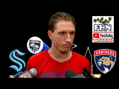Eetu Luostarinen, Panthers Postgame: Florida Loses to Seattle Kraken